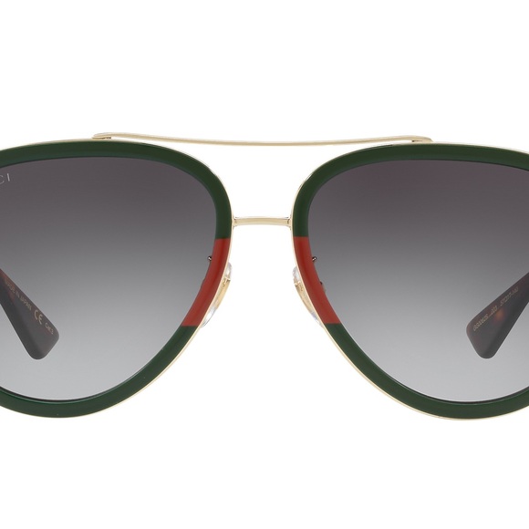 Gucci Web Aviator Sunglasses Frame - Picture 9 of 15